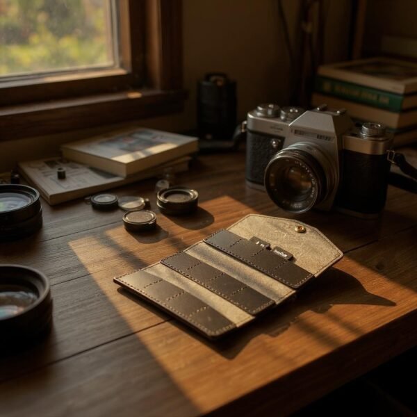 Leather Camera Roll SD Case - Image 8