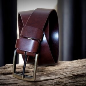 Belt for men Vegetable Tanned Leather