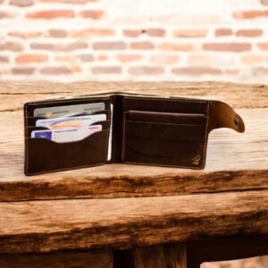 Leather wallet for men Vintage