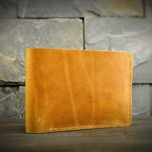 Leather wallet for men Crazy Horse