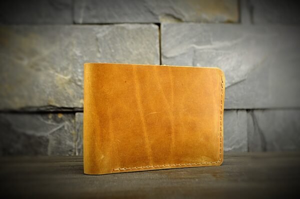 Leather wallet for men Crazy Horse