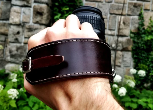 Leather Wrist Camera Bracelet