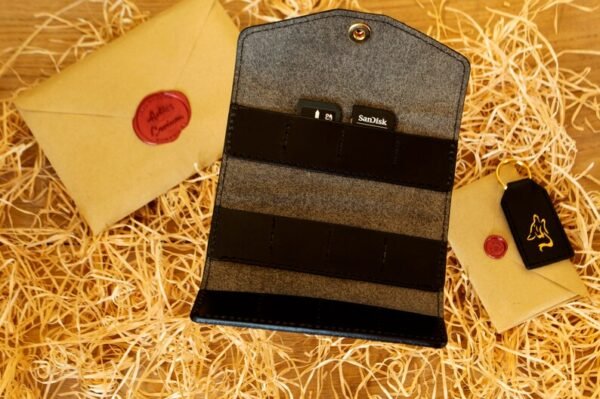 Leather Camera Roll SD Case - Image 4