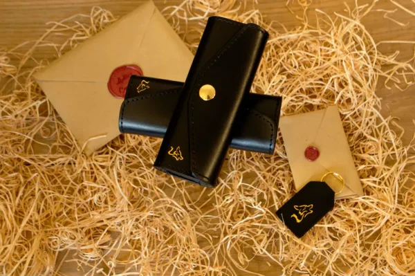 Leather Camera Roll SD Case