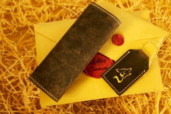 Leather Camera Roll SD Case - Image 7
