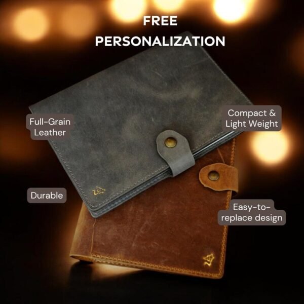 Leather Journal Cover Notebook - Image 9
